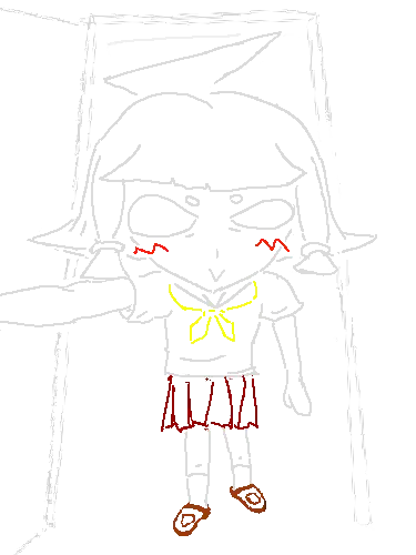 A crudely drawn image of elise